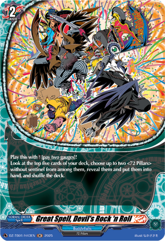 Great Spell, Devil's Rock 'n Roll (Holo) - DZ-TB01/H43EN