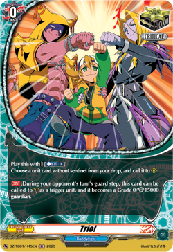 Trio! (Holo) - DZ-TB01/H45EN