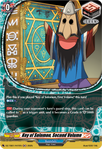 Key of Solomon, Second Volume (Holo) - DZ-TB01/H47EN