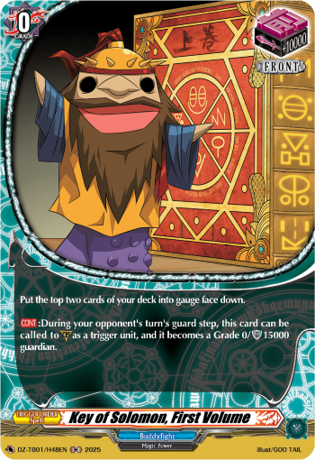 Key of Solomon, First Volume (Holo) - DZ-TB01/H48EN