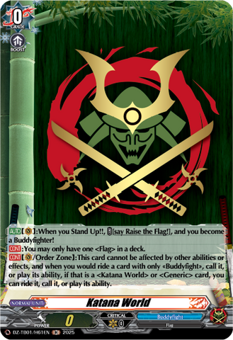 Katana World (Holo) - DZ-TB01/H61EN