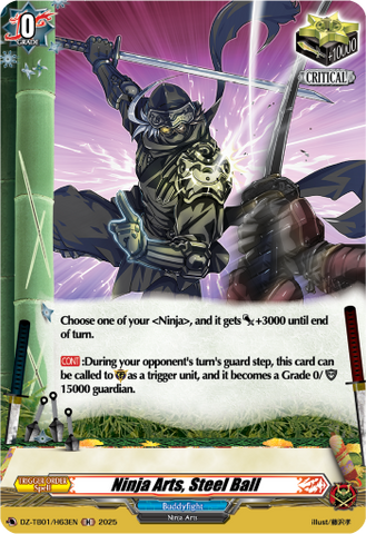 Ninja Arts, Steel Ball (Holo) - DZ-TB01/H63EN