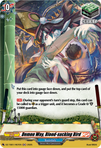 Demon Way, Blood-sucking Bird (Holo) - DZ-TB01/H67EN