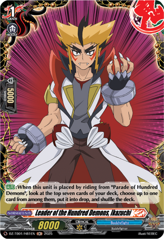 Leader of the Hundred Demons, Ikazuchi (Holo) - DZ-TB01/H81EN