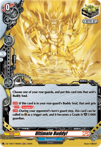 Ultimate Buddy! (Holo) - DZ-TB01/H85EN