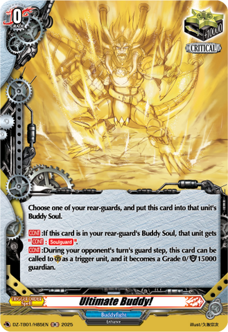 Ultimate Buddy! (Holo) - DZ-TB01/H85EN