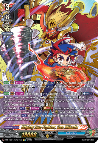 Mighty Sun Fighter, Gao Mikado (KR) - DZ-TB01/KR01EN