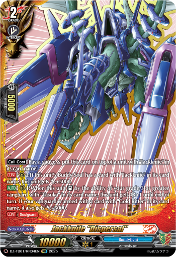 Jackknife "Dispersal" (KR) - DZ-TB01/KR04EN