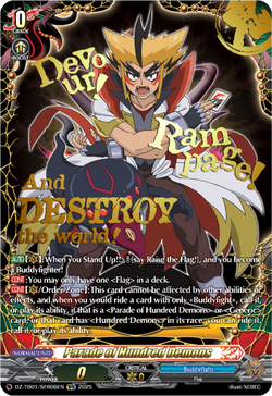 Parade of Hundred Demons (SFR) - DZ-TB01/SFR06EN