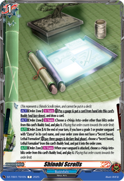 Shinobi Scrolls - DZ-TB01/T01EN