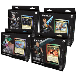 MTG - Universes Beyond: Final Fantasy - Commander Decks - Set of 4 (Pre-Order)
