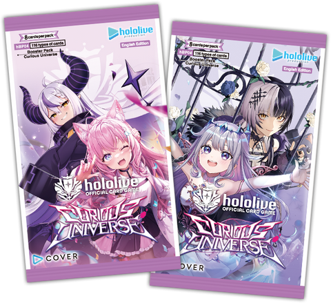 hololive OFFICIAL CARD GAME Booster Pack – Curious Universe - Booster Box