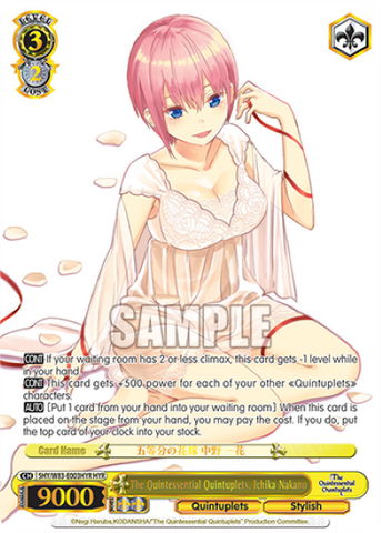 The Quintessential Quintuplets, Ichika Nakano (HYR)