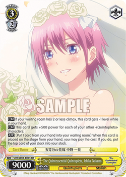 The Quintessential Quintuplets, Ichika Nakano