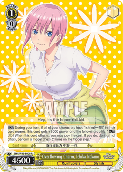 Overflowing Charm, Ichika Nakano