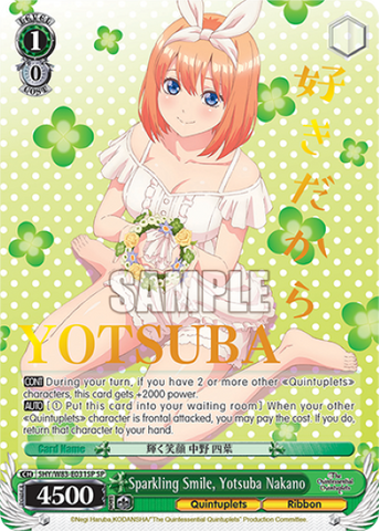 Sparkling Smile, Yotsuba Nakano (SP)