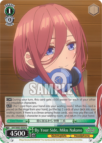 By Your Side, Miku Nakano