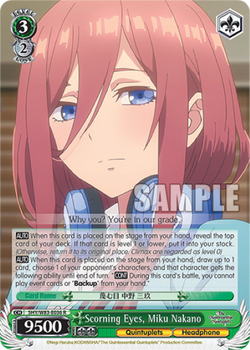Scorning Eyes, Miku Nakano