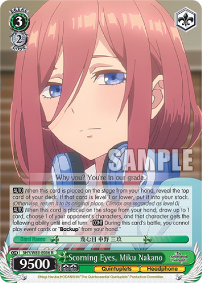 Scorning Eyes, Miku Nakano
