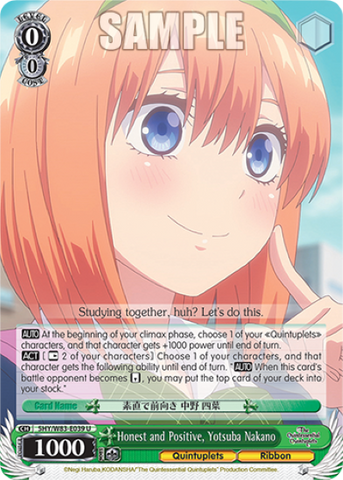 Honest and Positive, Yotsuba Nakano
