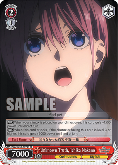 Unknown Truth, Ichika Nakano (SR)