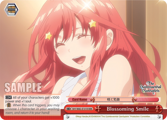 Blossoming Smile (RRR)