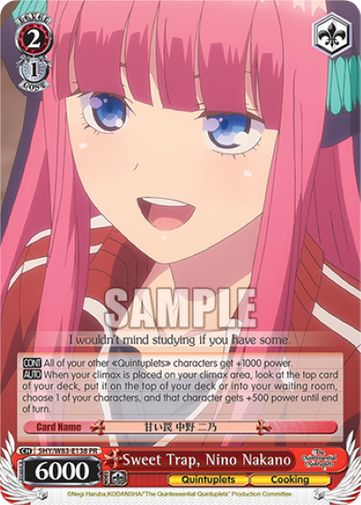 Sweet Trap, Nino Nakano
