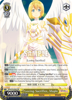 Loving Sacrifice, Maple
