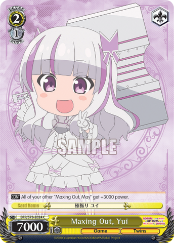 Maxing Out, Yui