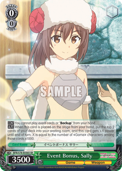 Event Bonus, Sally (SR)