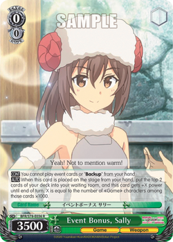 Event Bonus, Sally