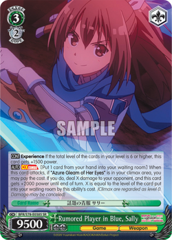 Rumored Player in Blue, Sally (SR)