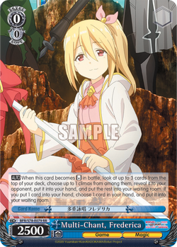 Multi-Chant, Frederica