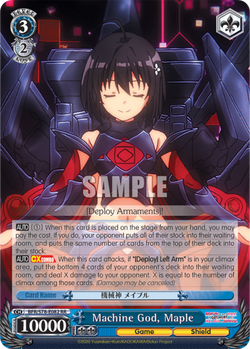 Machine God, Maple