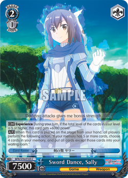 Sword Dance, Sally