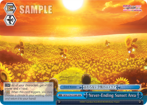 Never-Ending Sunset Area (RRR)
