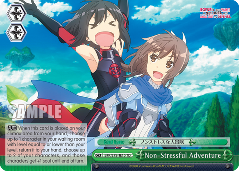 Non-Stressful Adventure