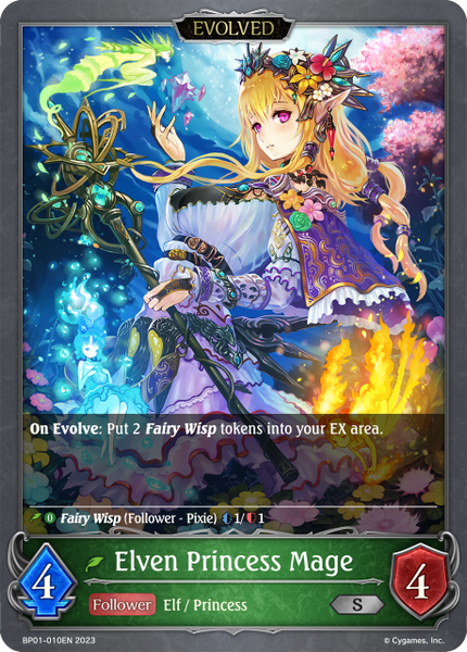 Elven Princess Mage (Evolved) - BP01-010EN
