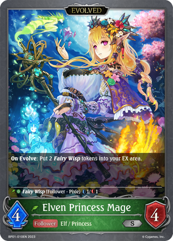 Elven Princess Mage (Evolved) - BP01-010EN