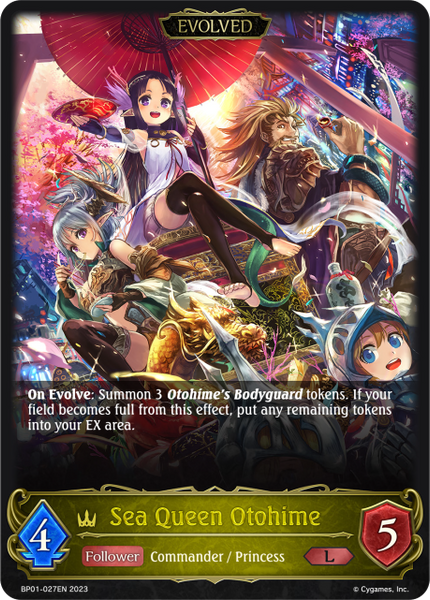 Sea Queen Otohime (Evolved) - BP01-027EN
