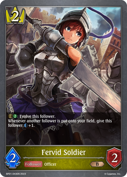 Fervid Soldier - BP01-043EN