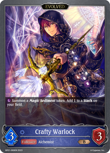 Crafty Warlock (Evolved) - BP01-069EN