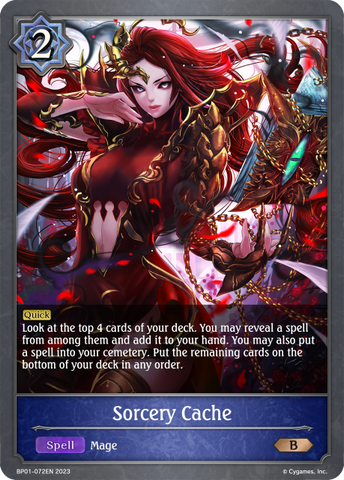 Sorcery Cache - BP01-072EN