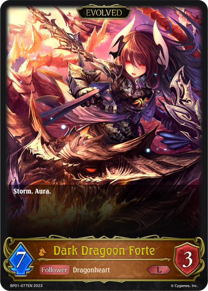 Dark Dragoon Forte (Evolved) - BP01-077EN