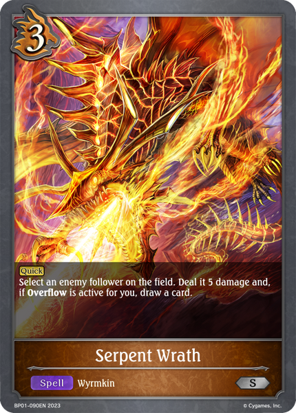 Serpent Wrath - BP01-090EN