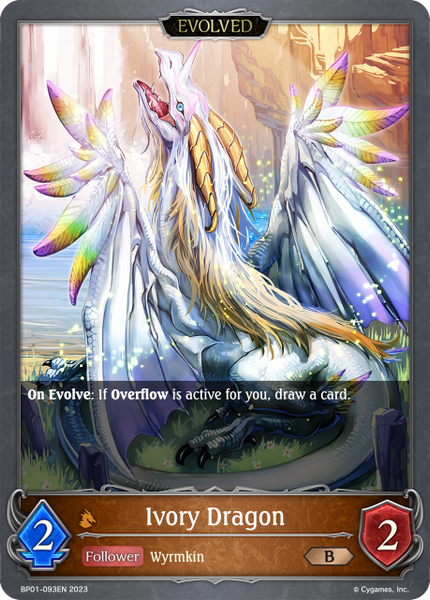 Ivory Dragon (Evolved) - BP01-093EN