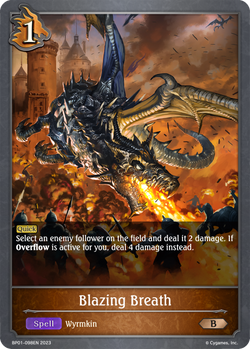 Blazing Breath - BP01-098EN