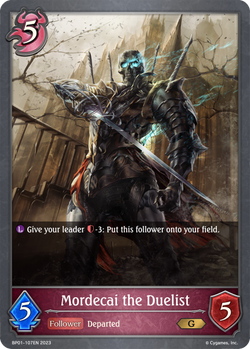 Mordecai the Duelist - BP01-107EN