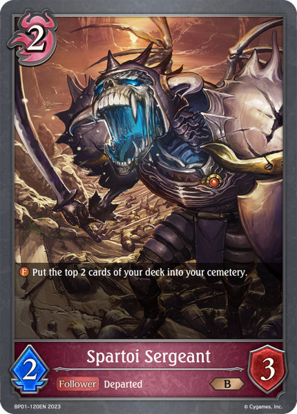 Spartoi Sergeant - BP01-120EN