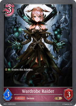 Wardrobe Raider - BP01-122EN